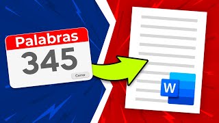 Cómo CONTAR las PALABRAS de un TEXTO en WORD / Dónde puedo ver los caracteres en Word 365