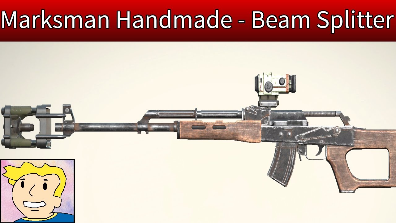 FO76 Beam Splitter Handmade High Damage YouTube