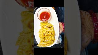 😋 Restaurant Style Cheese Garlic Paratha recipe ✨#recipe #shorts #ytshorts #viral #viralshorts