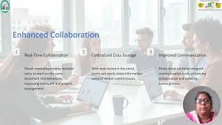 Benefits of Cloud Computing/SNS Institutions