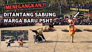 BUJANG GANONG INI DITANTANG SABUNG WARGA PSHT BARU. LIHAT SIAPA YANG MENANG!!