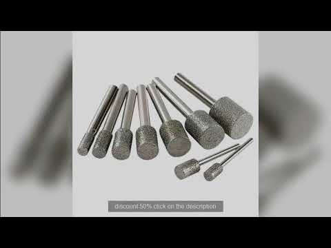 سنگ زنی با فرز الماسی 3 تا 20 میلی متری سنگ زنی با فرز الماسی سر سنگ زنی ساق 3 6 میلی متری برای درمل روتاری