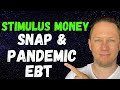 BIG ANNOUNCEMENT! Fourth Stimulus Package Update, SNAP Benefits, Food Stamps, Pandemic EBT + Stocks