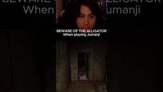 Man gets attacked by Alligator #gaming #horrorgame #twitchclips #jumanji #invokyr
