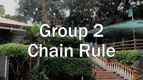 Chain Rules - Galileo Galilei