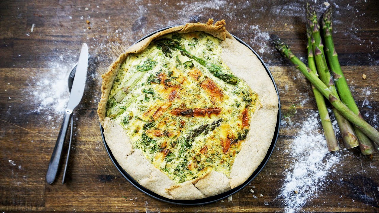 Einfache Spargel Käse Quiche - Rezept und Anleitung - Natürlich Lecker ...