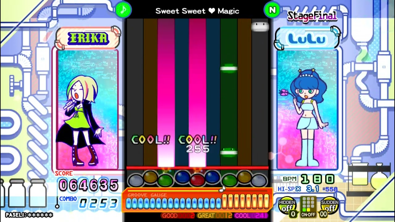 ポップンミュージック] ハッピーハードコア / Sweet Sweet ♡ Magic