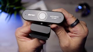 eMEET Nova Webcam w/ Mic & Auto Focus | Under $50