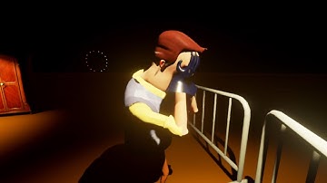 Neighbor Dream Jumpscare - Hello Neighbor Alpha 1