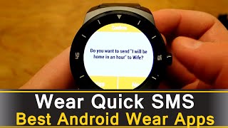 Wear Quick SMS - Best Android Wear Apps Series screenshot 1