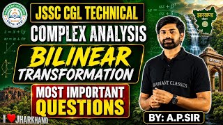 Jhankhand technical maths | complex analysis | bilinear transformation | objective questions