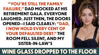 Details At His Retirement Gala, My Dad Called Me a Failure — Then I Revealed I Owned His Entire Debt Update