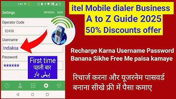 itel mobile dialer reseller🔥how to create itel mobile dialer account🔥itel mobile dialer reseller id