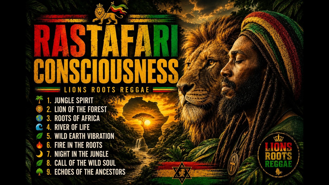 RASTAFARI CONSCIOUSNESS– LIONS ROOTS REGGAE– ALBUM 03 - YouTube