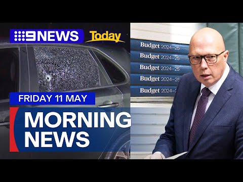 Man shot in violent robbery; Dutton vows to cut migration if elected | 9 News Australia