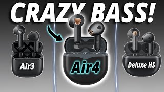 Is BASS Enough? (SoundPEATS Air4 & Air4 Lite) vs Air3 vs Air3 Deluxe HS