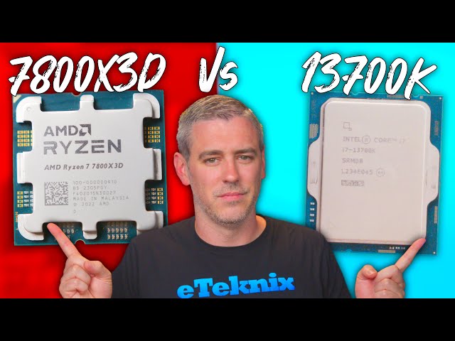 Ryzen 7 7800X3D Vs Intel i7 13700K [16 Game Benchmark!] 