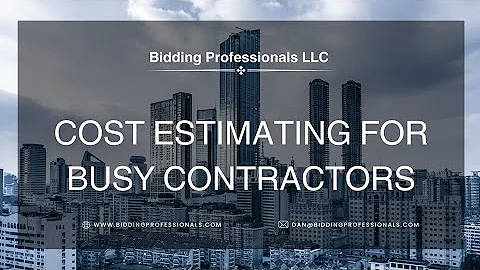 Bidding Professionals - Cost Estimating Services