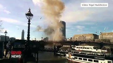 RAW: London Bus Explosion for Jackie Chan Movie Briefly Sparks Panic
