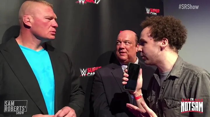 Brock Lesnar on Conor McGregor - What's the Haps? #SRShow Sam Roberts