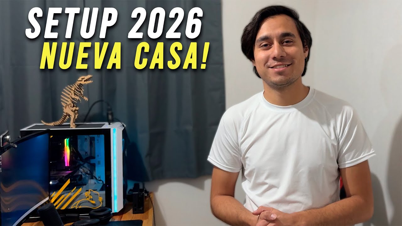 Mi SETUP del 2026! en la NUEVA CASA! - YouTube