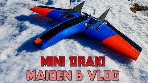 Ritewing Mini Drak - Maiden / VLOG & Death of a Big Drak