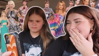 Rating Taylor Swift's outfits *with my brutally honest sister*