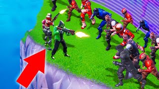 3 People vs. 100 ZOMBIES In FORTNITE! (Battle Royale)