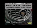 Cadillac SRX Error Code (P0455) - Easy DIY Fix: EVAP Canister Purge Control Valve Replacement!