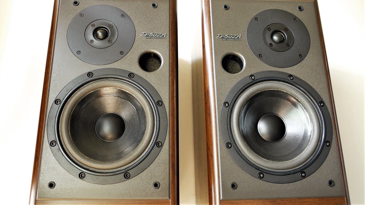懐かしのONKYO D-502A 20cm 2ウェイスピーカー 空気録音 EL34 真空管