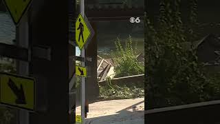 3 train cars carrying grain derail into canal in Richmond