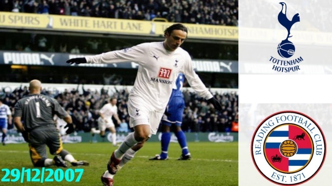 Spurs vs Reading 29/12/2007- Premier League 2007/2008