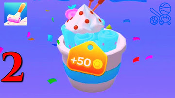 Ice Cream Roll Game - All Levels 11-20 Gameplay (Android, iOS)