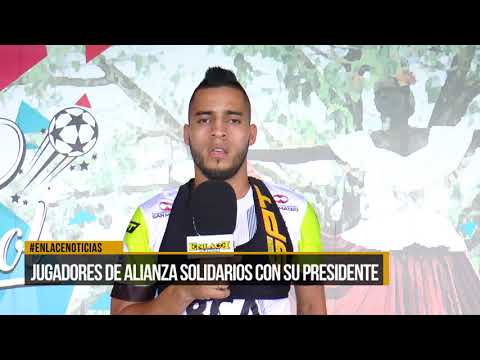 Jugadores de Alianza envían saludo solidario a su presidente tras accidente