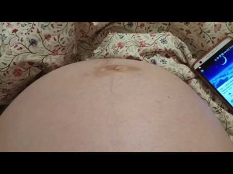 小Q比Fetal movement at 36weeks 36周胎動
