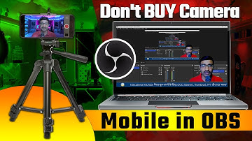 OBS Setup Guide | How to connect Mobile camera to OBS studio | Connect iRiun 4K Webcam to OBS