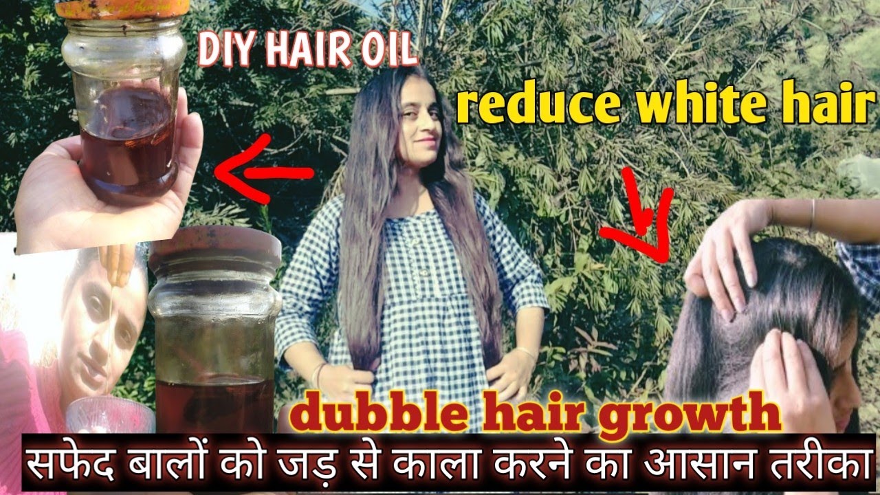 Megical Hair oil|| Reverse gray hair in naturally.