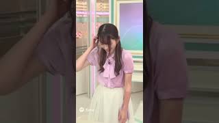 水鉄砲で思わず笑顔💦 清楚アナのリアクションが可愛すぎる😂 | Adorable Announcer Gets Soaked#アナウンサー #水鉄砲 #可愛い #ドッキリ funny shorts