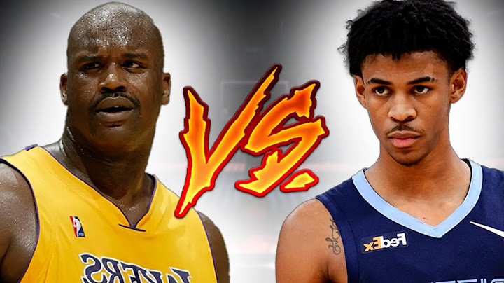 Shaquille O'Neal vs Ja Morant