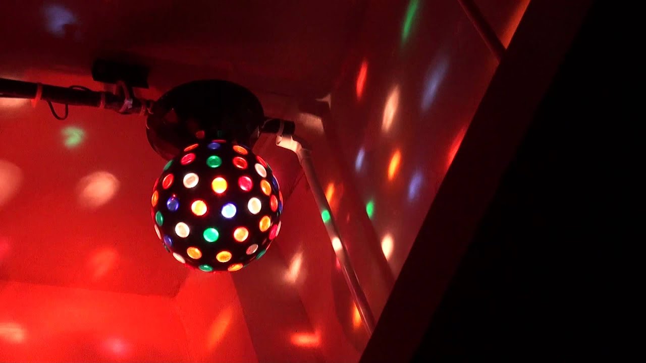 Rotating LED Disco Ball QL117L.MTS YouTube