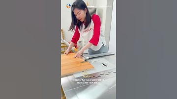 Máy cưa gỗ JT 9 bàn trượt cưa cắt gỗ công nghiệp chuẩn nét #shorts