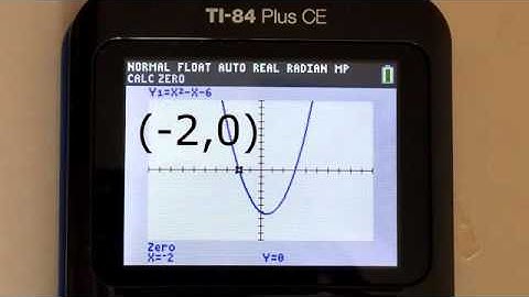 TI 84 Plus CE Calculator Find the X and Y Intercepts   YouTube