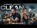 Cleaner Becomes a Killing Machine | Adrien Brody Best Action Scene | CLEAN | In English | Movie Clip