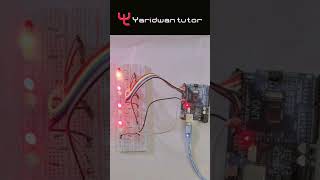 Arduino Traffic Light Project That Looks Real! #yaridwantutor #arduino #iot #iotprojects #shorts