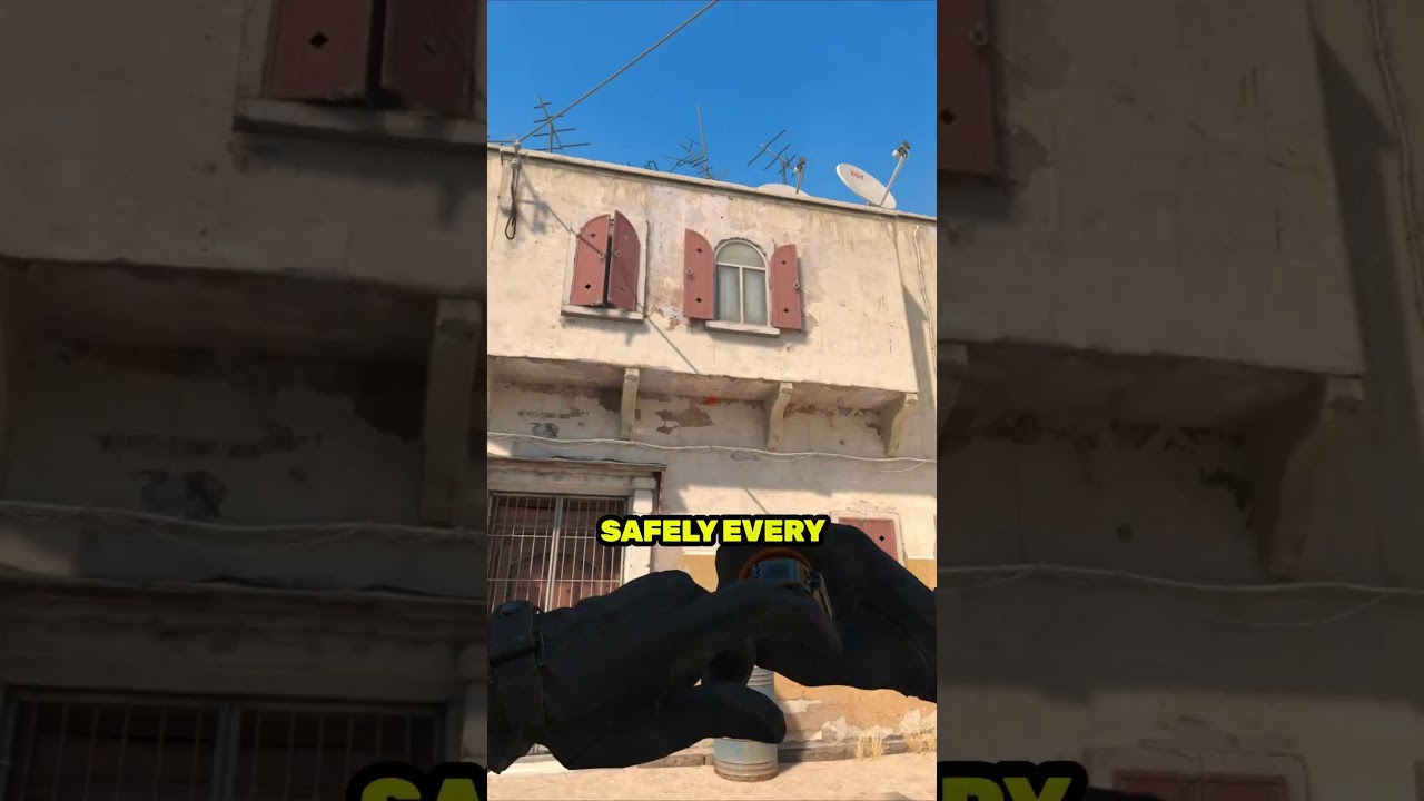 A Site Smokes From One Postion Dust 2 CS2 