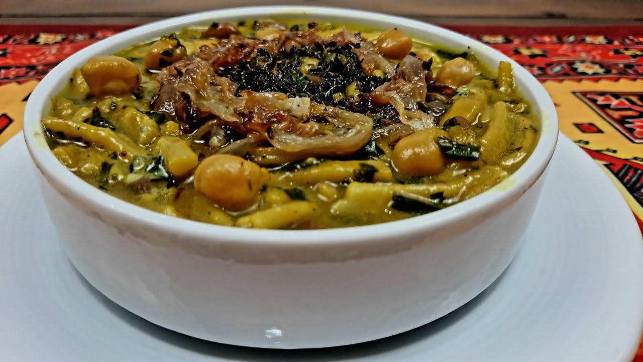 Discover the Secrets of Ash Reshteh: A Delicious Vegetarian Soup from Iran آش رشته ایرانی