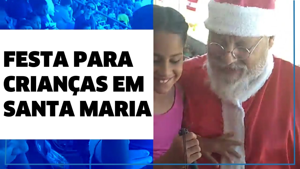 Festa de natal reúne 600 crianças em estádio do Inter de Santa Maria santa maria perimetral