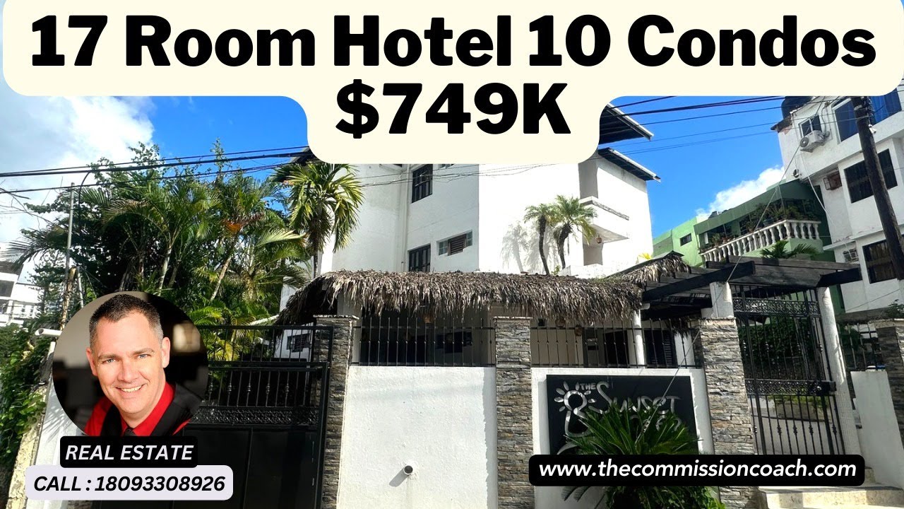 Your Dream Investment | 17-Room Hotel | Condos in Sosua | Buying Dominican Republic