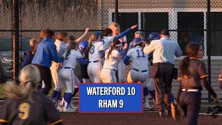 Waterford walks off in extra innings against RHAM
