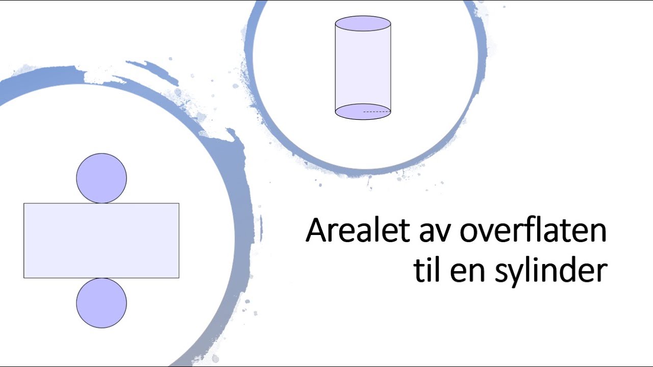 Arealet av overflaten til en sylinder YouTube